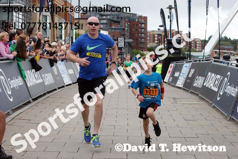 Simplyhealth Mini Great North Run. Photo: David T. Hewitson/Sports for All Pics